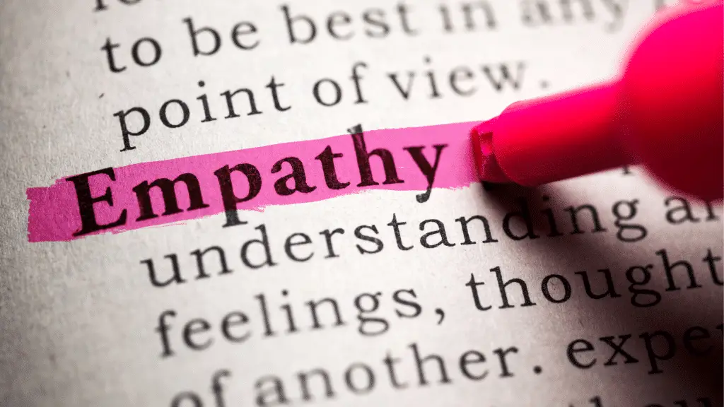 Empathy in Professional Core Values