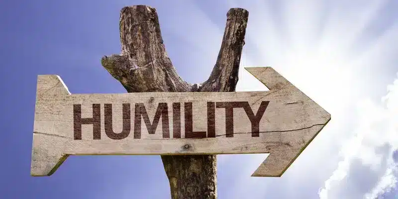 Humility as a core value in personal life